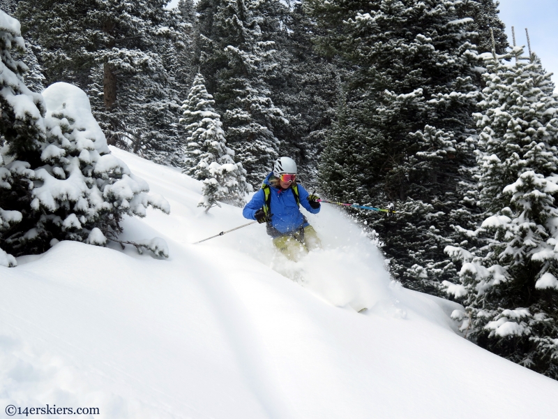 Marble skiing