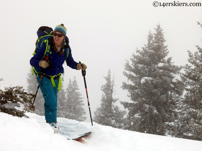 Marble backcountry skiing