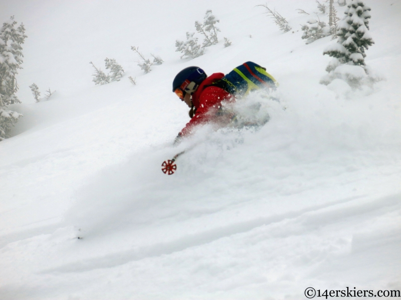 backcountry skiing in Marble Colorado