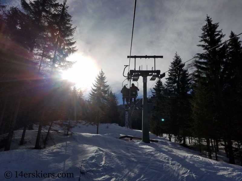 Marienberg ski area, Tirol, Austria