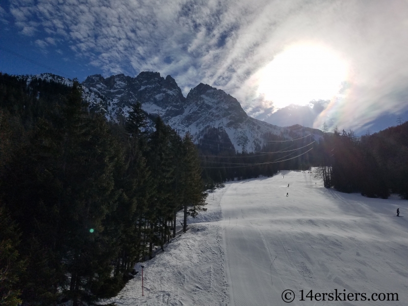 Marienberg ski area, Tirol, Austria