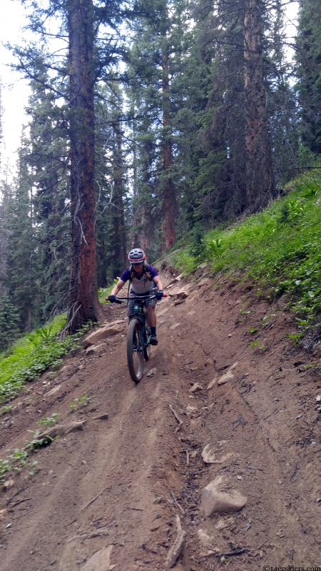 mountain biking near Taylor park