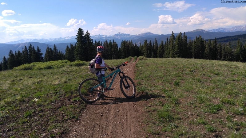 trail near matchless mountain