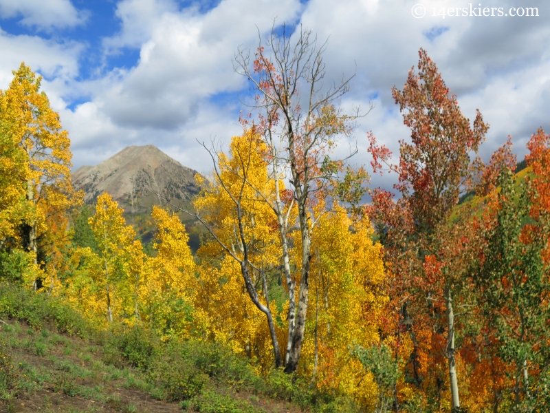 fall colors on Long Lake hike