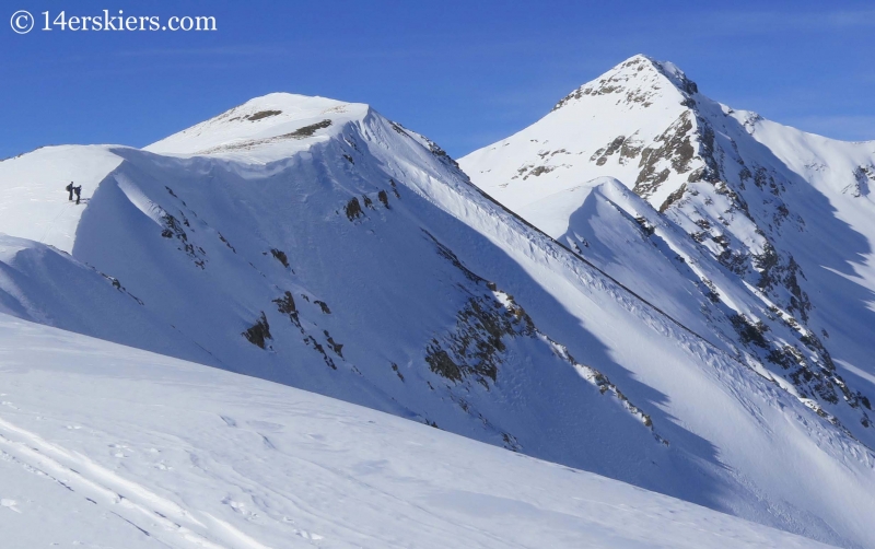 Purple Ridge in the Crested Butte backcountry.