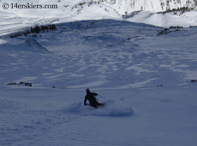 Mike Nolan backcountry skiing in Crested Butte