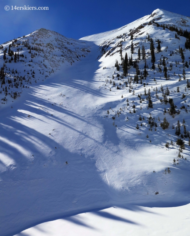 backcountry skiing in Crested Butte