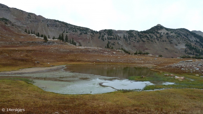 Hiking the Ruby Range traverse near Crested Butte, CO.