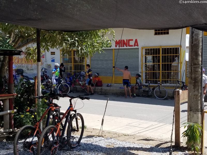 bikes in Minca