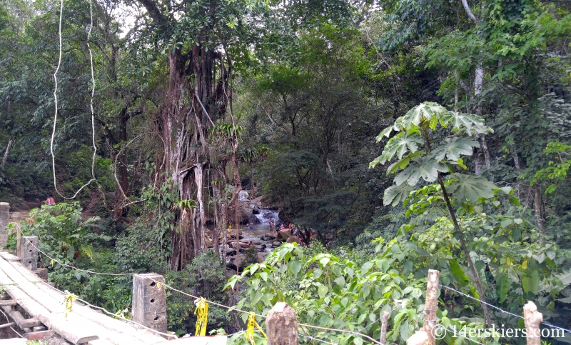 Pozo Azul, Minca, Colombia.