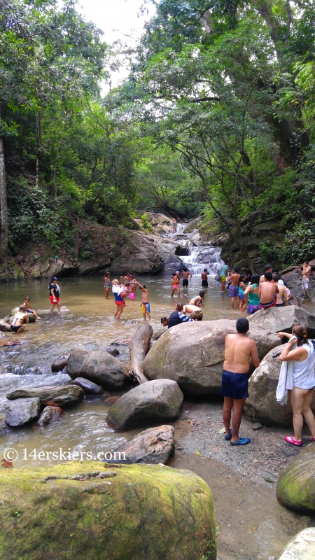 Pozo Azul, Minca, Colombia.