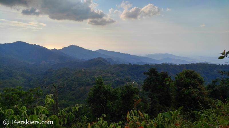 Views from Casa Elemento, near Minca, Colombia.