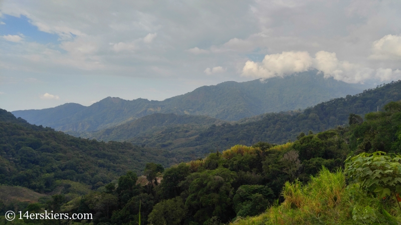 Views from Casa Elemento, near Minca, Colombia.