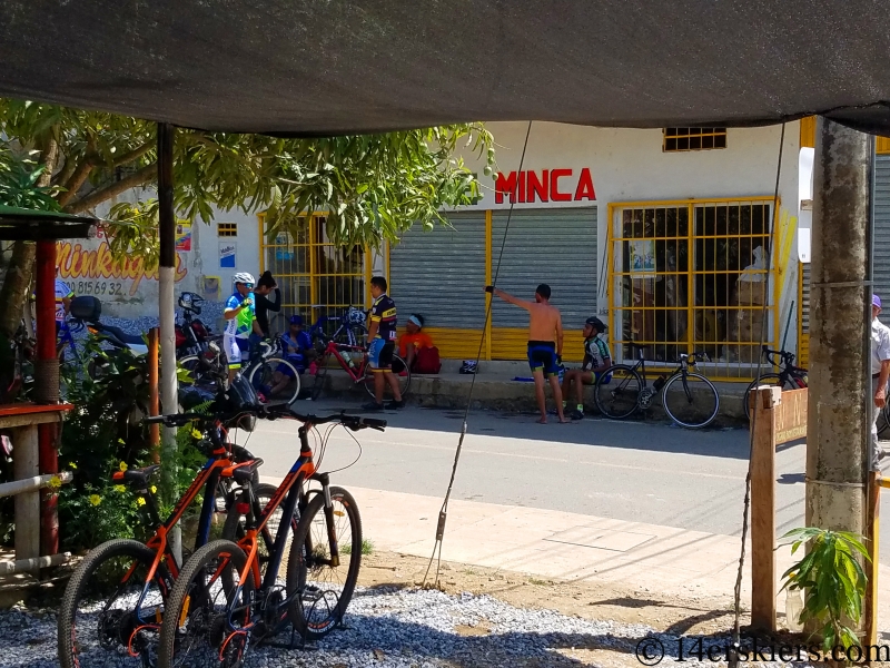 Biking in Minca, Colombia