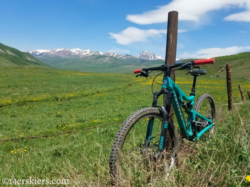 June mountain biking in Crested Butte