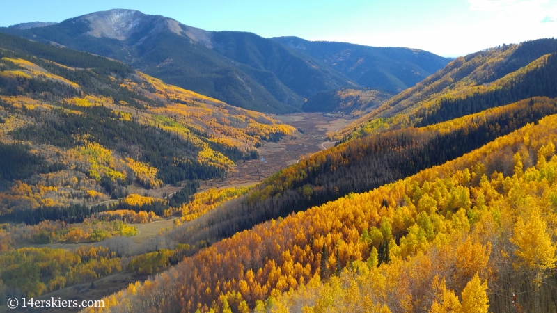 Views from Waterfall Cutoff near Crested Butte.