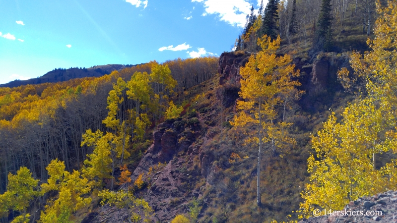 Views from Waterfall Cutoff near Crested Butte.