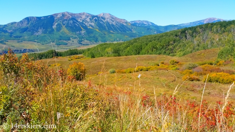 Views from Point Lookout Trail near Crested Butte