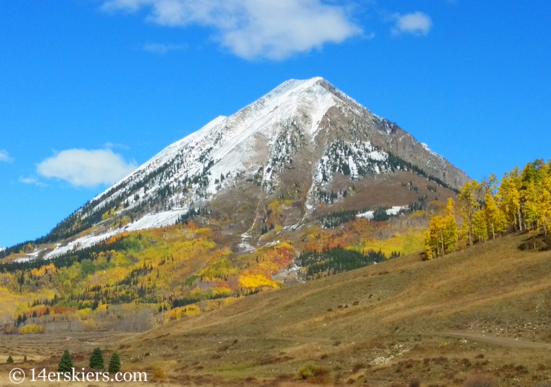 Gothic Mountain in Crested Butte.