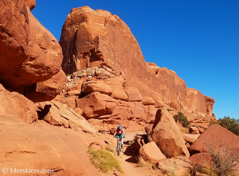 TBT Moab Navajo Rocks 7 Nov 2017 14erskiers