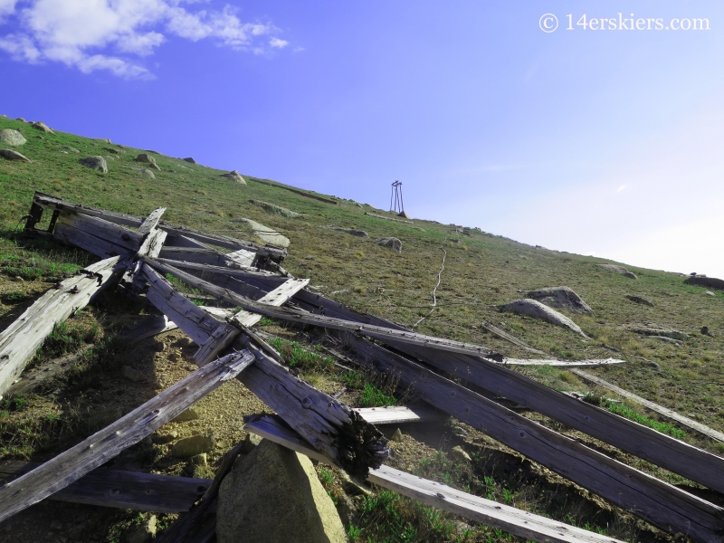 Champion Mine ruins. 