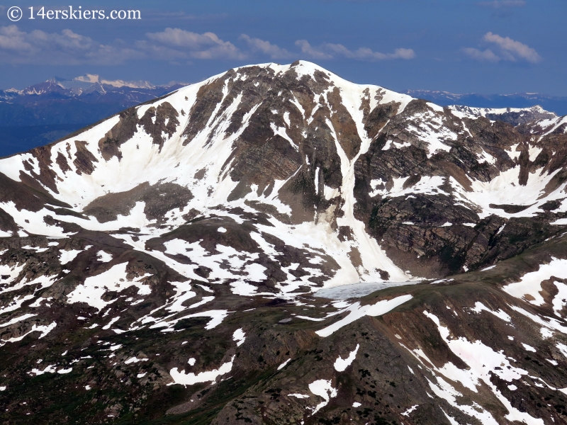 Twining Peak seen from Champion. 