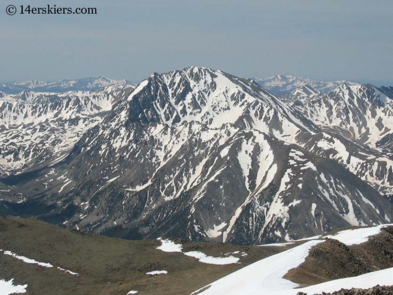 La Plata seen from Mount Elbert