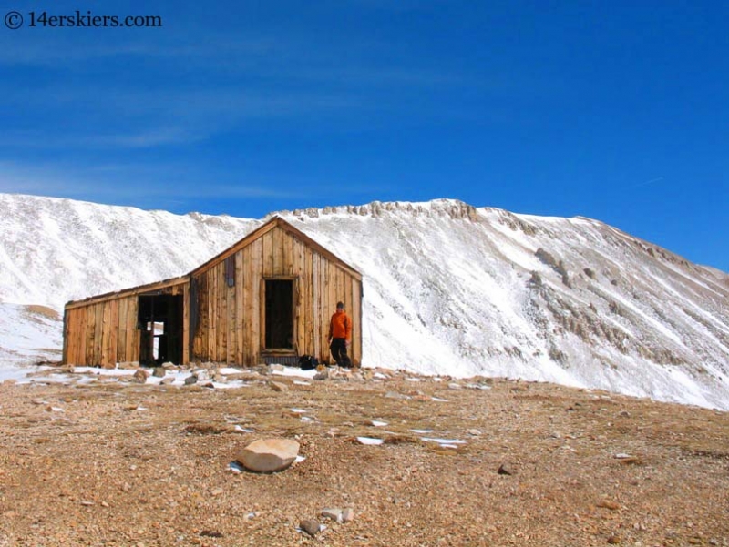 Mining ruins on Mount Sherman. 