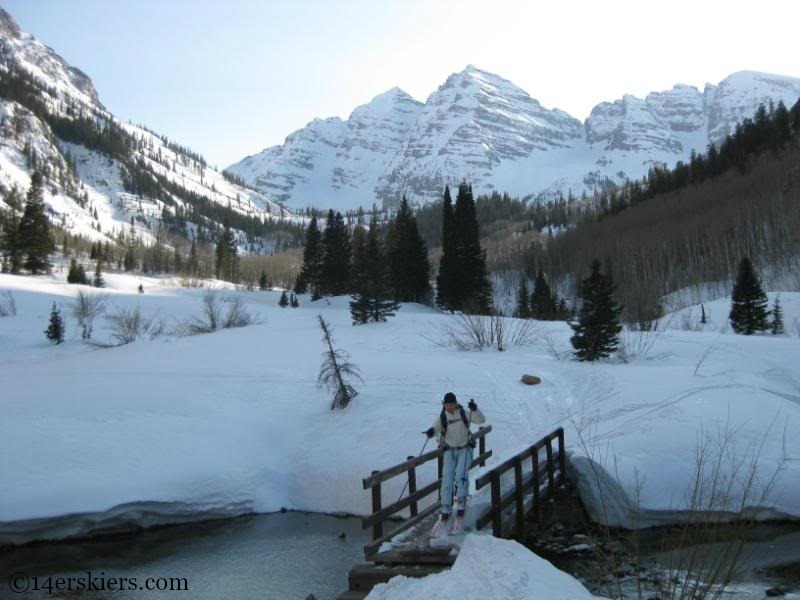 Bridge near North Maroon Peak