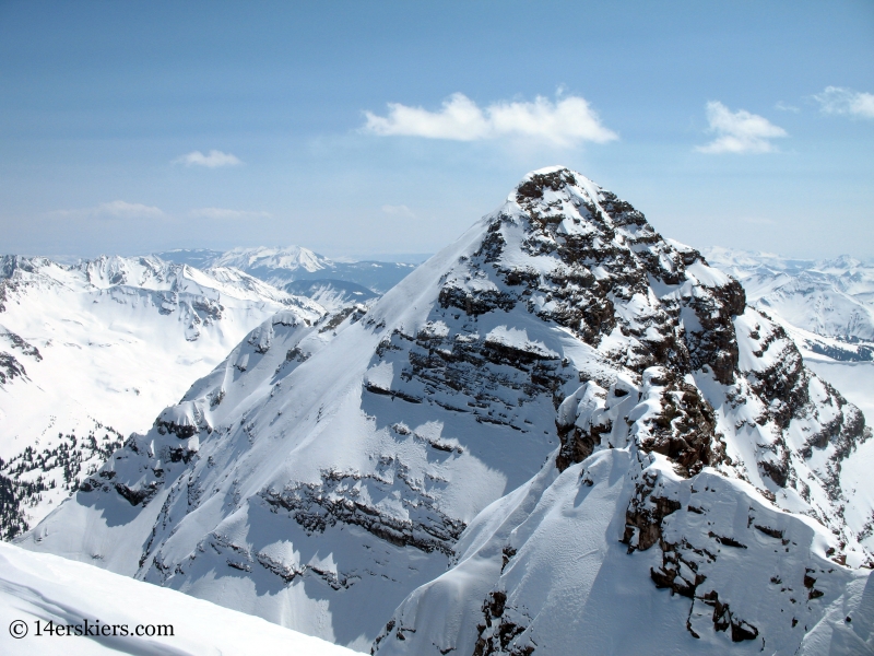 South Maroon seen from North Maroon.