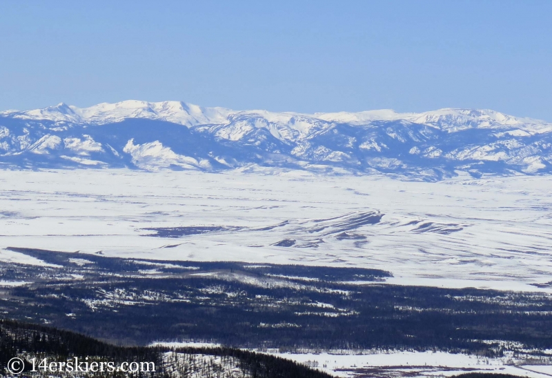 Zirkels Wilderness seen from the east.