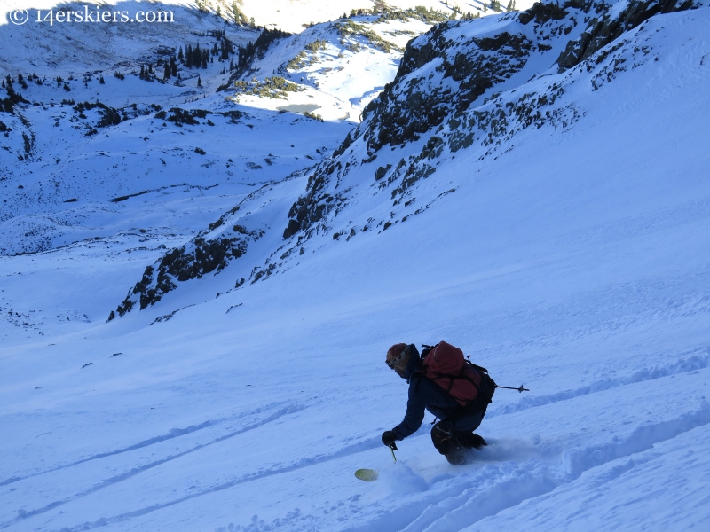 Ben McShan backcountry skiing in Crested Butte