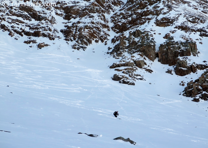 Susan Mol backcountry skiing Crested Butte