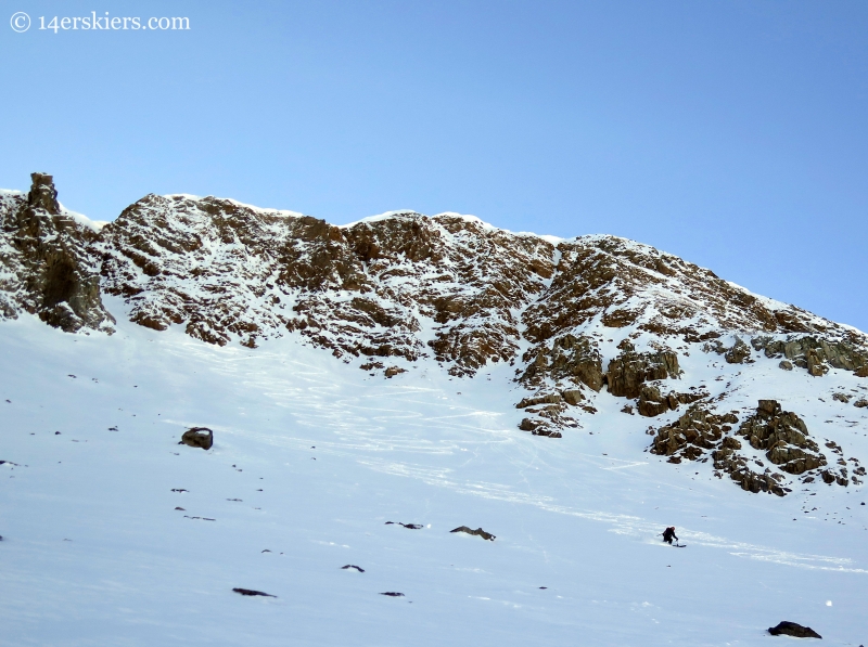 Ben McShan backcountry skiing Crested Butte