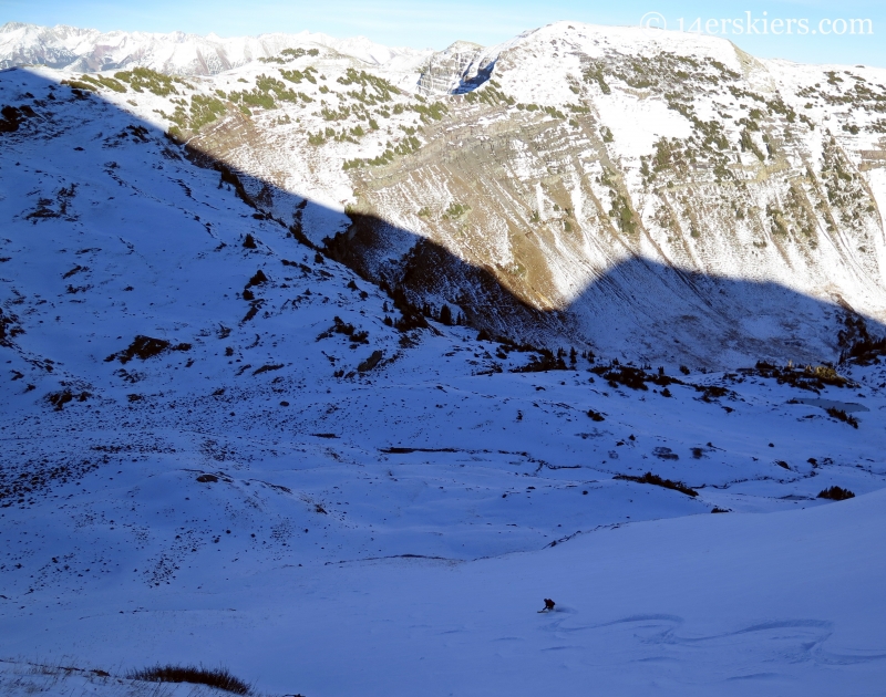 Ben McShan backcountry skiing Crested Butte