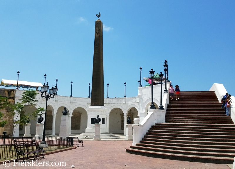 Plaza Francia, Panama City.