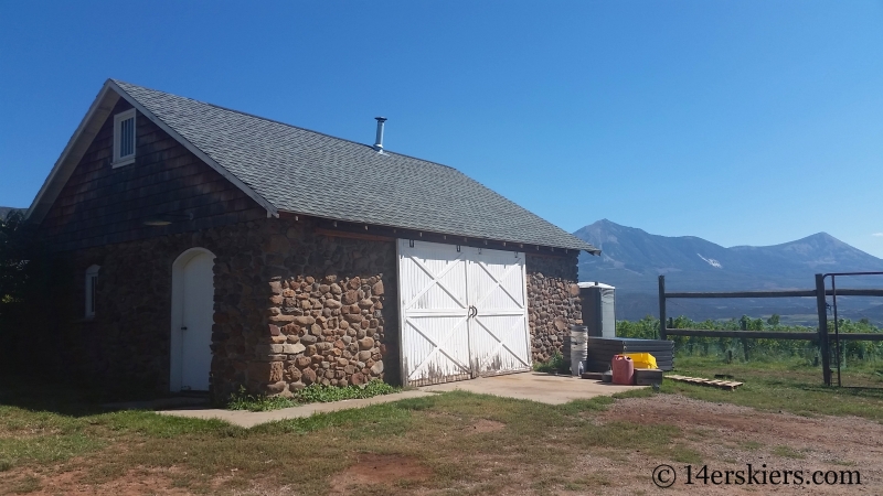 Stone Cottage Winery near Paonia, CO. 