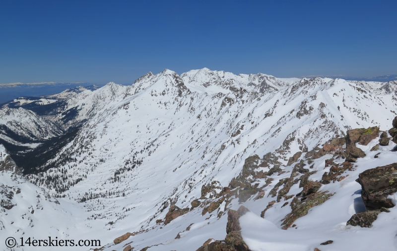 Piney Lake drainage in the Gore Range. 