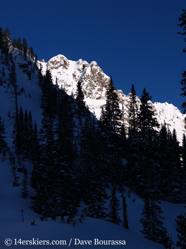 Morning Sun Pitkin Drainage, Gore Range.