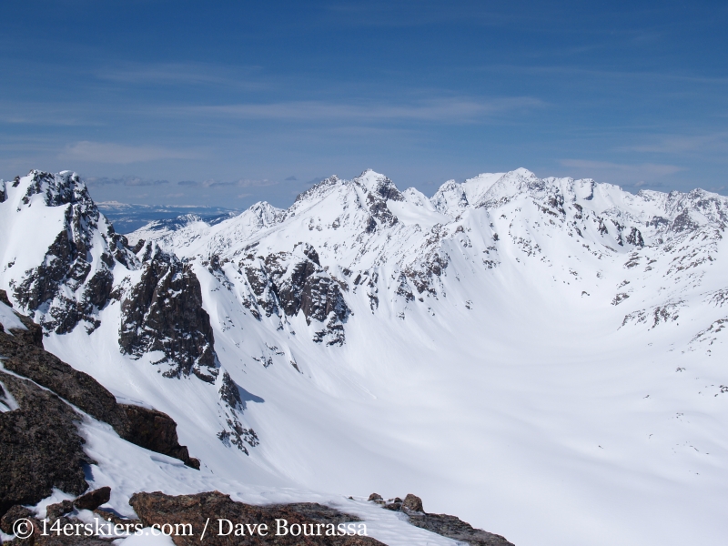 Upper Slate drainage, Gore Range.