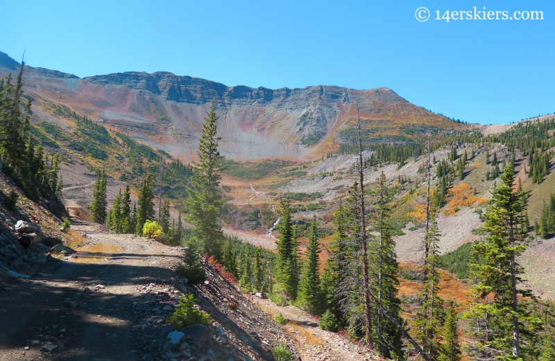 Redwell Basin on Mt. Emmons near Crested Butte