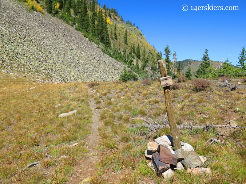 Trail 404, Peeler Lakes near Crested Butte