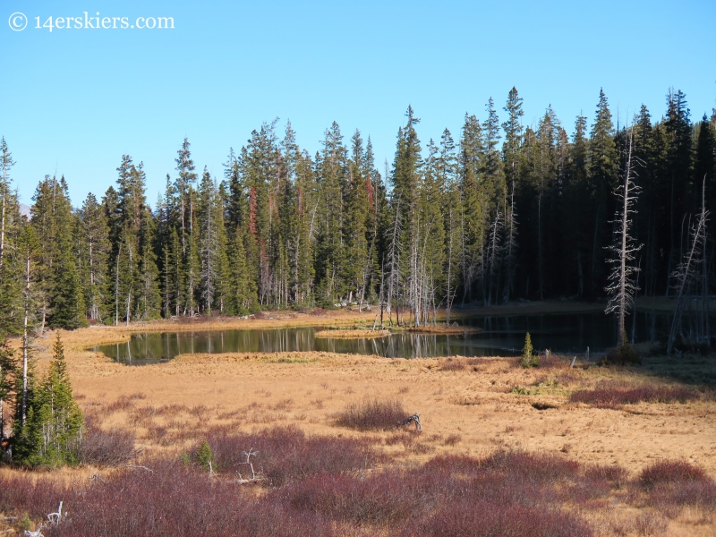 Lower Peeler Lake near Crested Butte