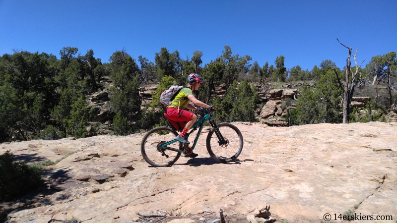 sandstone bike riding at cortez