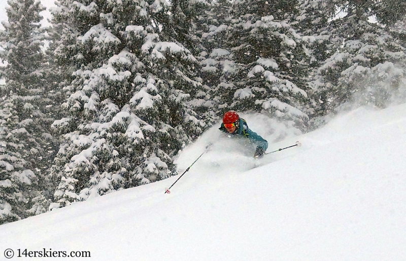 skiing in Crested Butte backcountry