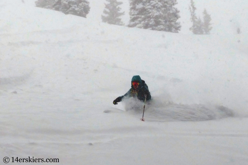 skiing in Crested Butte backcountry