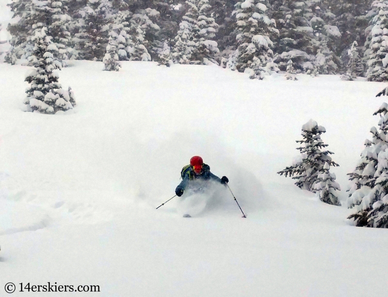 skiing in Crested Butte backcountry