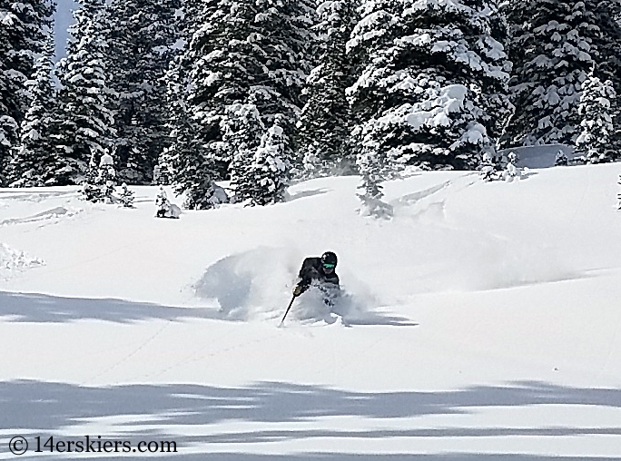 skiing in Crested Butte backcountry