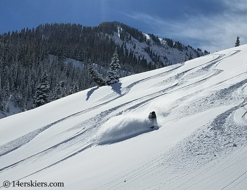 skiing in Crested Butte backcountry