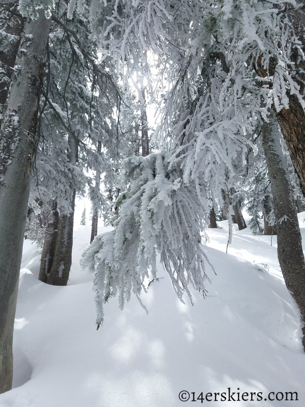 Backcountry skiing in Crested Butte